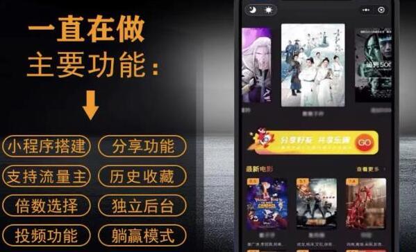 【副业项目4133期】影视小程序搭建教程，号称日入300＋【源码+教程】-佐帆副业网