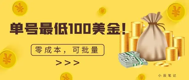 【副业项目7144期】单号最低100美金，零成本，小白无脑操作-佐帆副业网