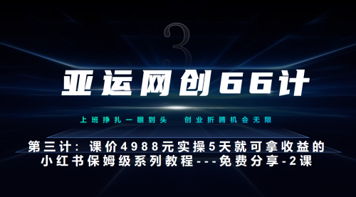 【副业项目7190期】小红书实战系列，只需5天即可完全上手-系列10节课 第2课-3步找到你的对标账号–硬菜-佐帆副业网