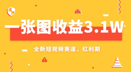 【副业项目8161期】一张图收益3.1w，AI赛道新风口，小白无脑操作轻松上手-佐帆副业网