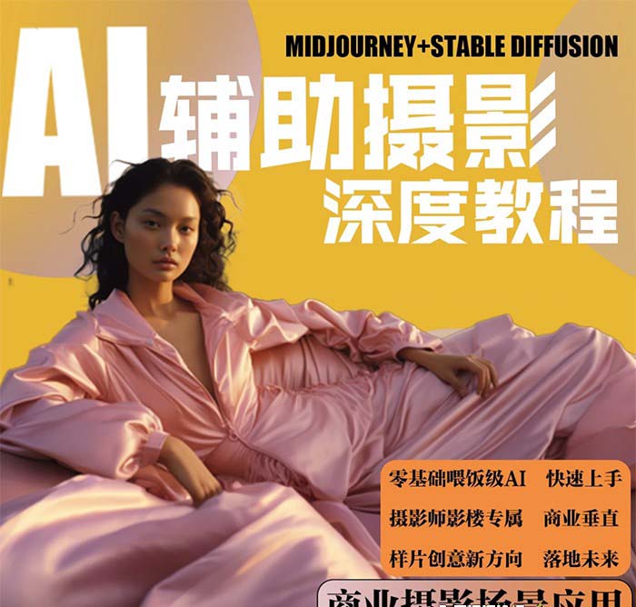 【副业8814期】2024年AI辅助摄影人工智能商业应用摄影课程（37节课）-佐帆副业网