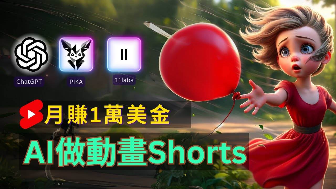 轻松制作皮克斯风格人生故事短视频，免费AI助你月入上万-佐帆副业网